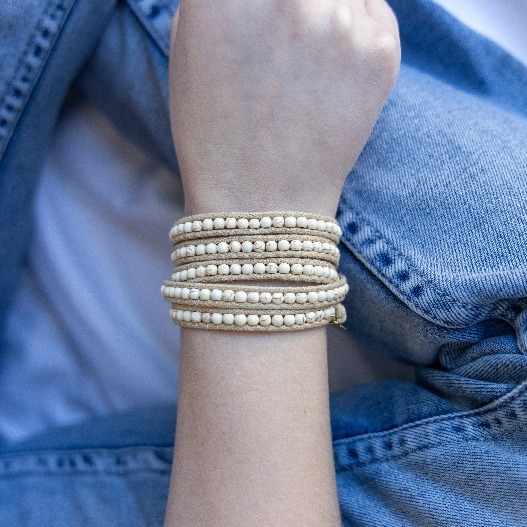 5 Wrap Beaded Bracelet - Image 11
