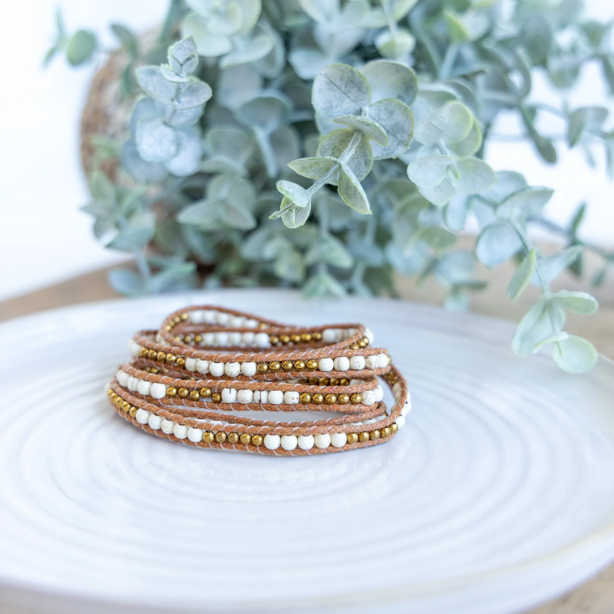 5 Wrap Beaded Bracelet - Image 3