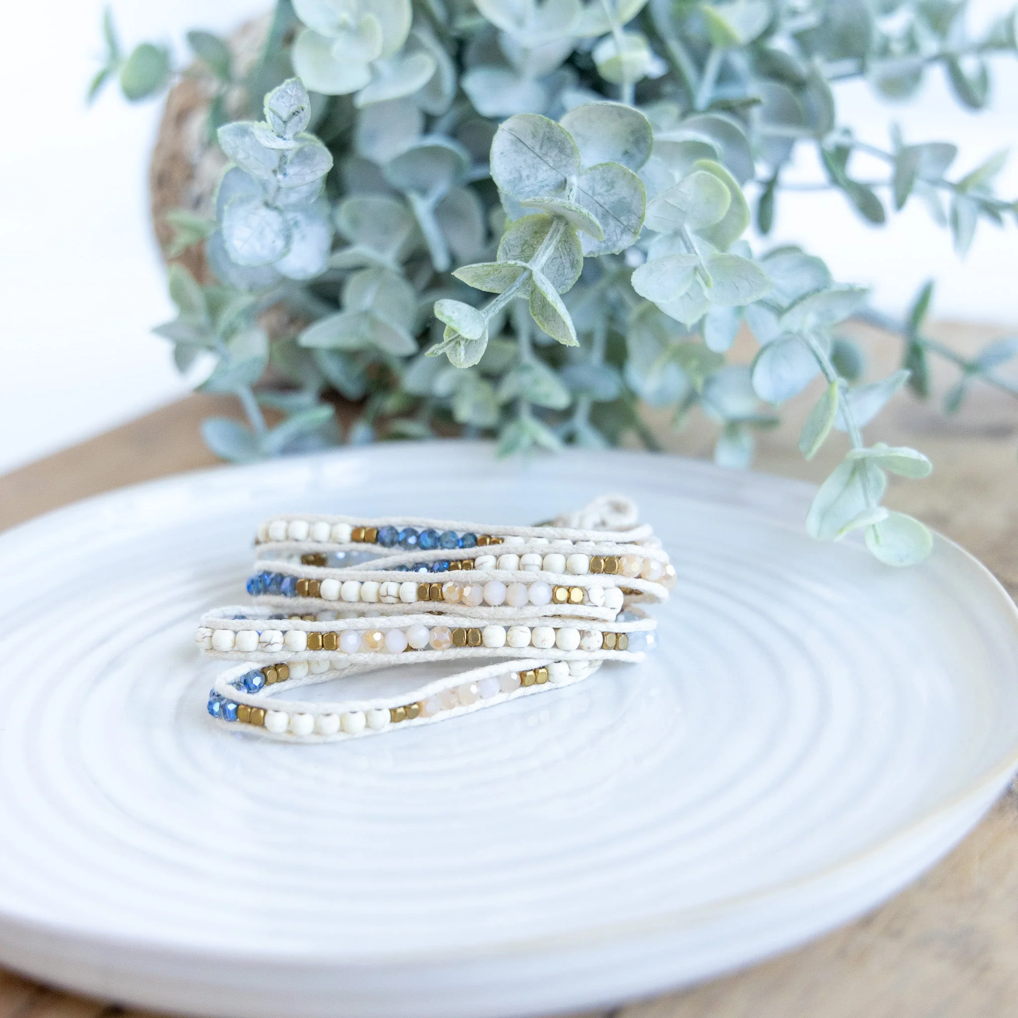 5 Wrap Beaded Bracelet - Image 4