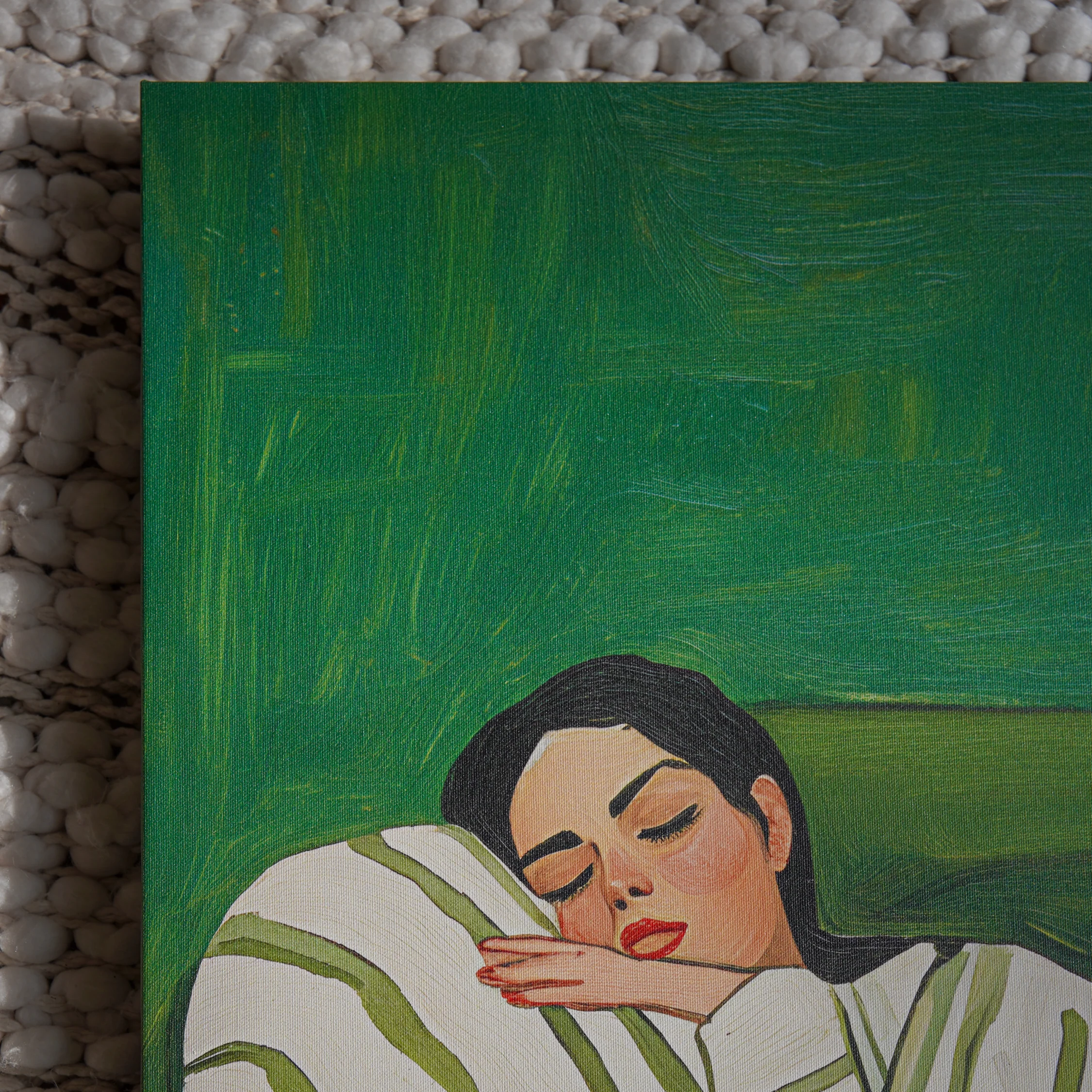 Nap Queen – 20x30 Wrapped Canvas - Image 3