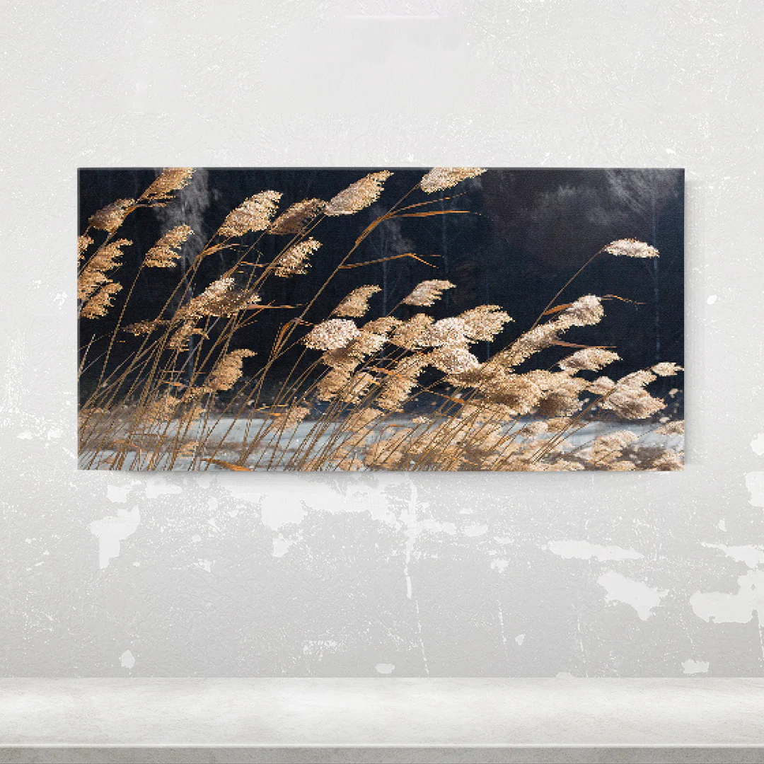 Windy Field Wrapped Canvas - Image 3